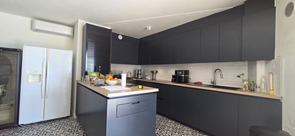 Rénovation cuisine & salon à Flayosc